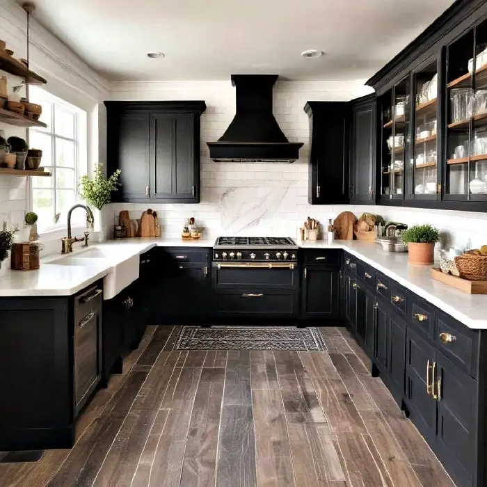 Black Kitchen Renovation