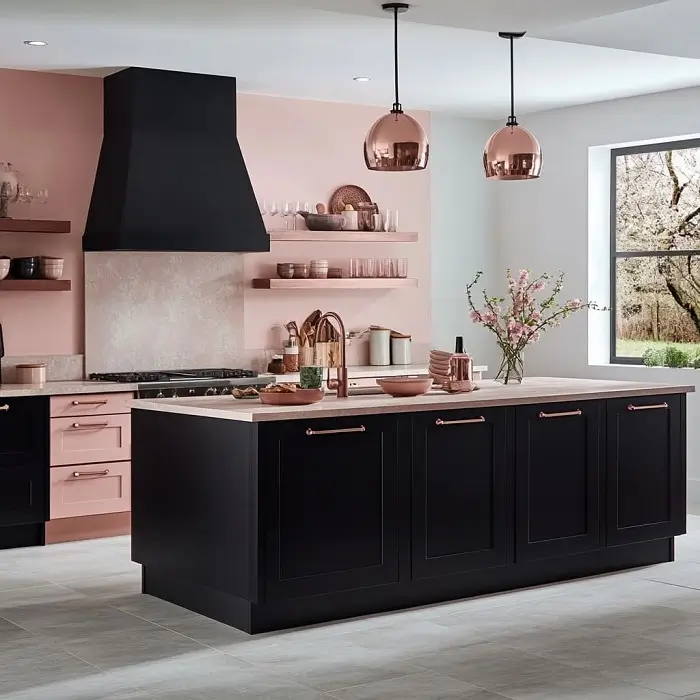 Pink Kitchen Villa Renovation