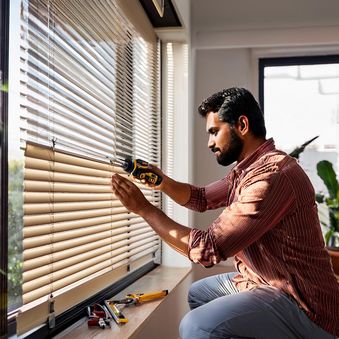 blinds fixing