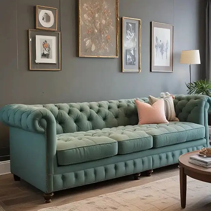 custom chesterfield sofa