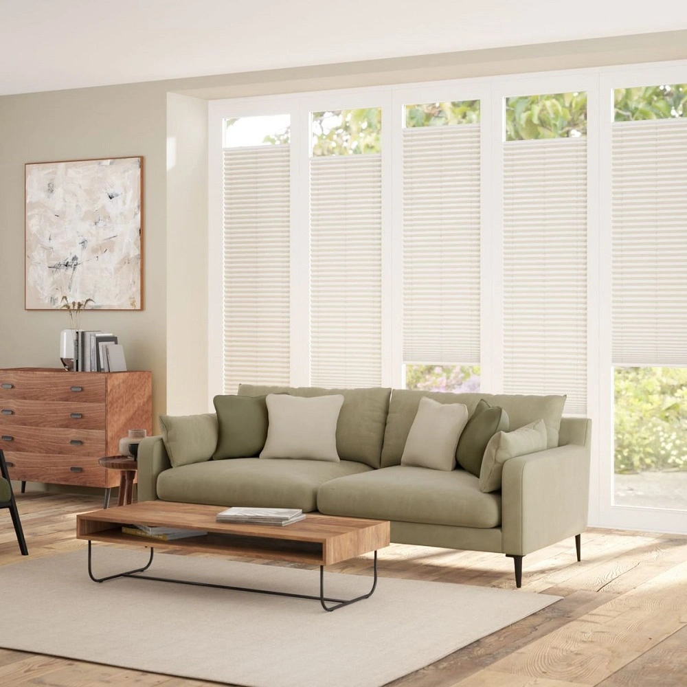 pleated blinds