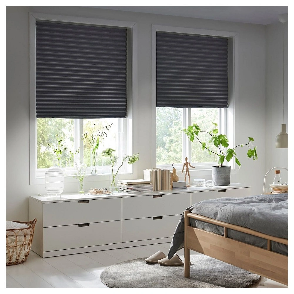 pleated blinds