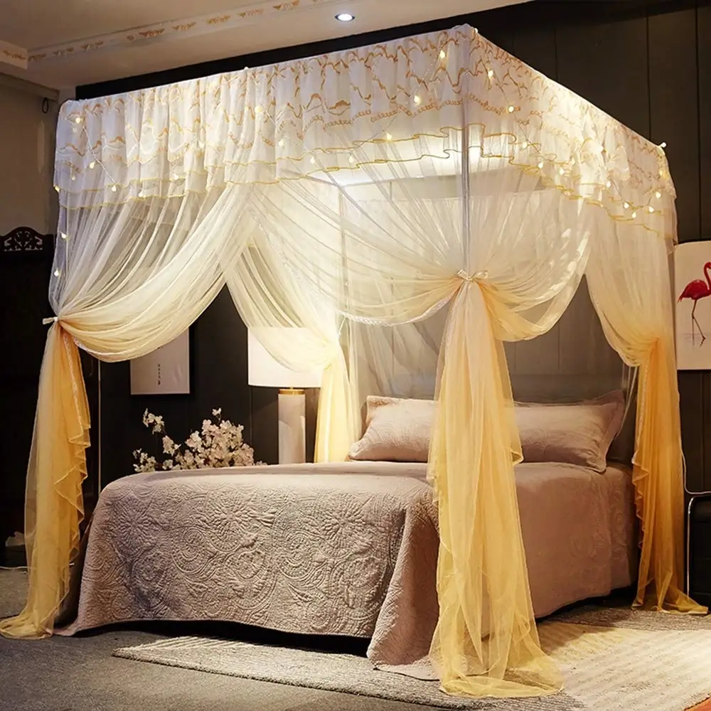 Bed With Curtains