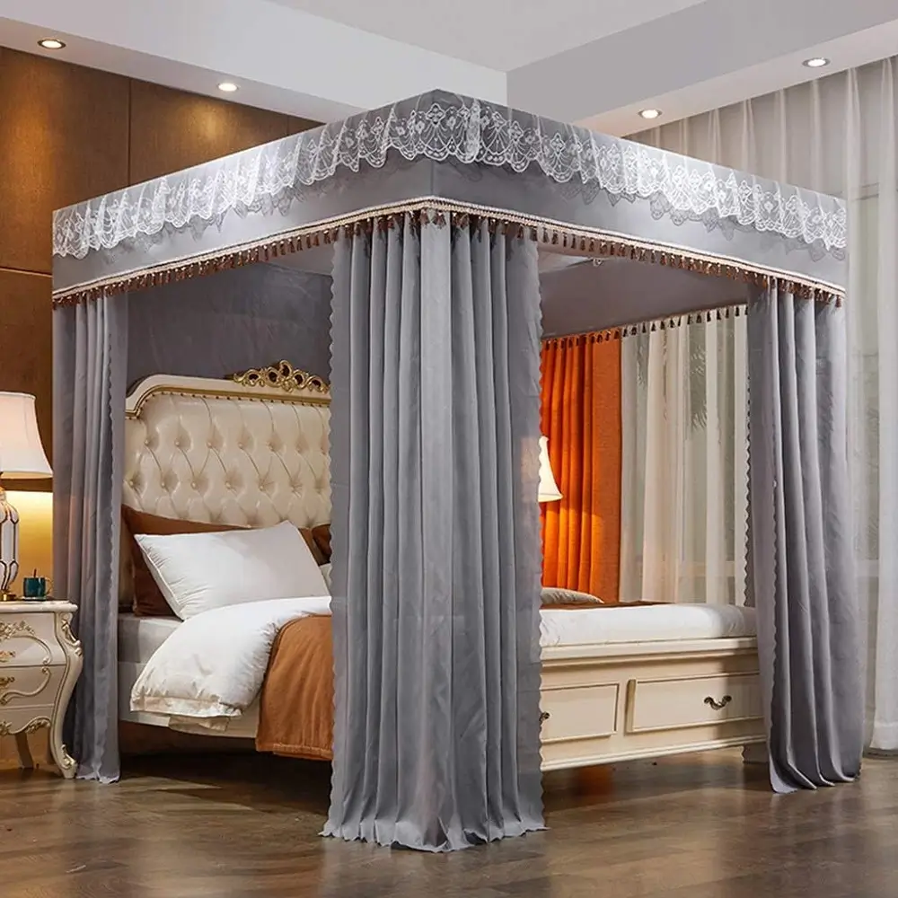 Bed With Curtains