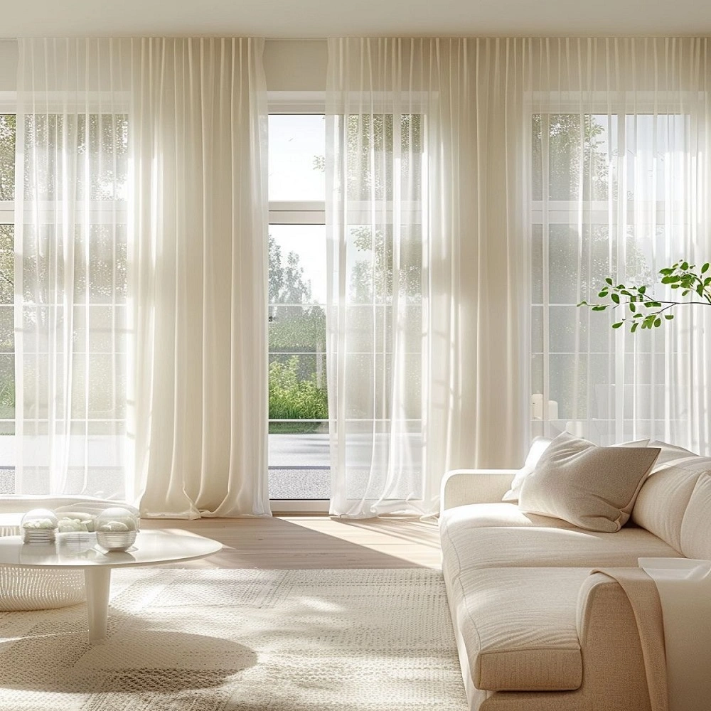 Sheer Curtains for Living Room