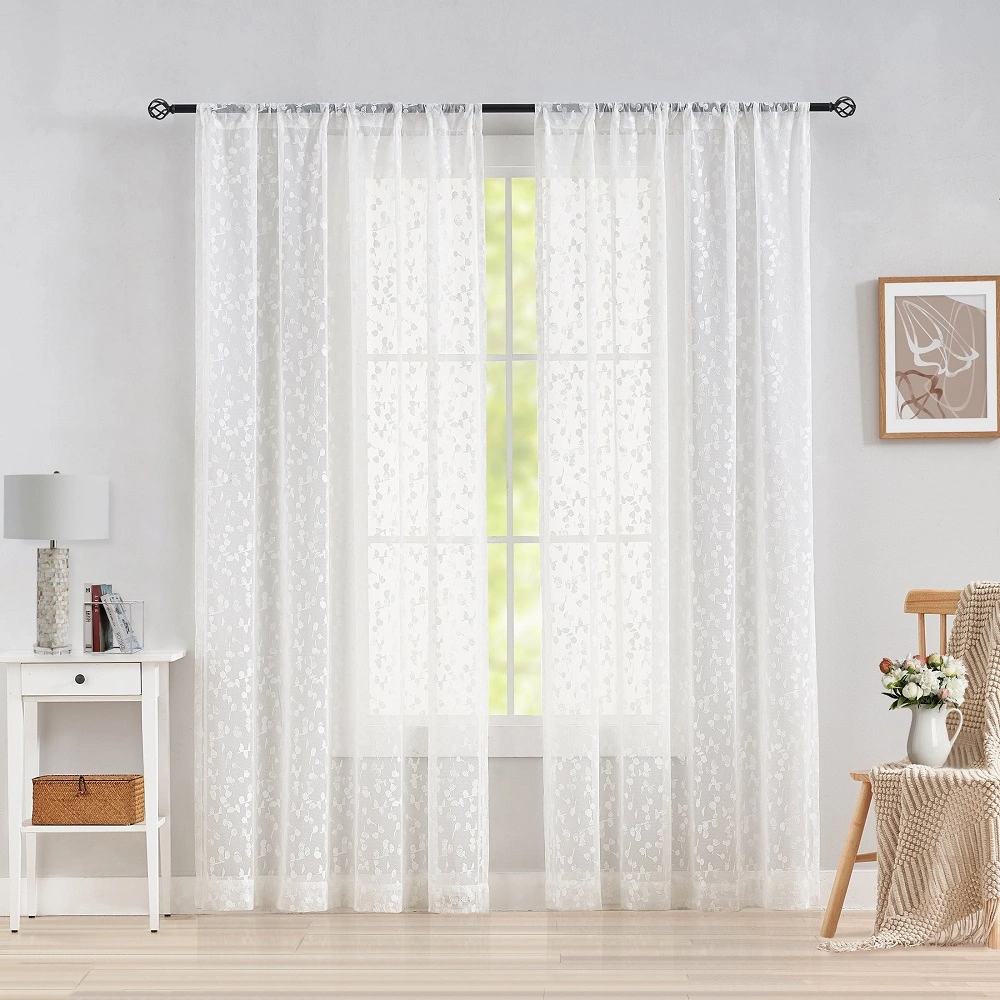 White Sheer Curtains