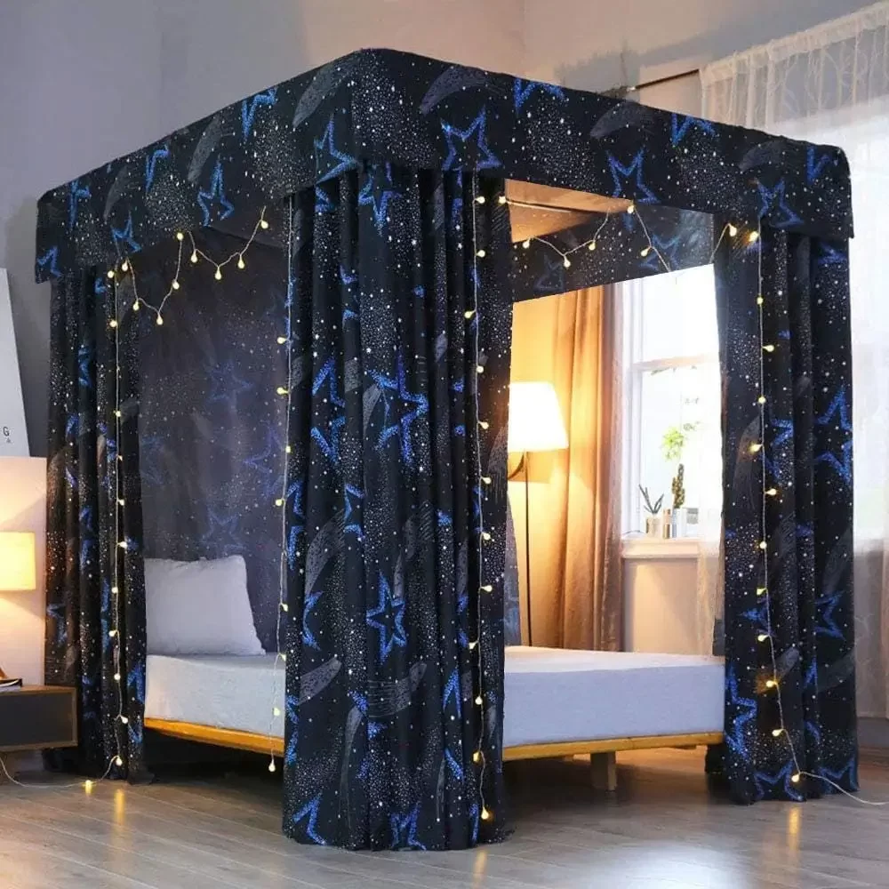 Bed With Curtains