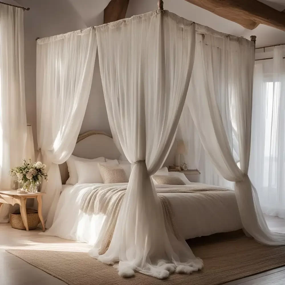 Bed With Curtains