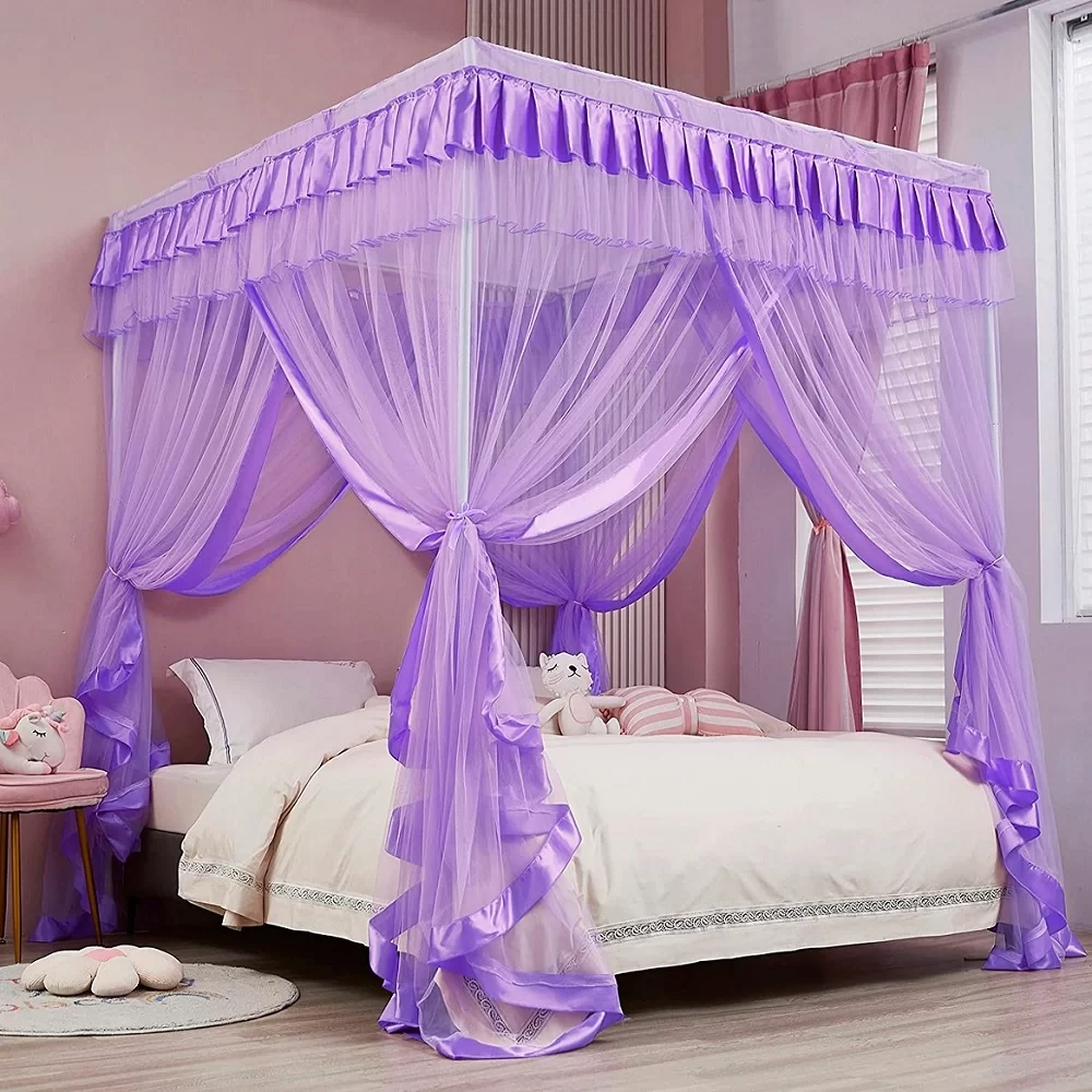 Bed With Curtains