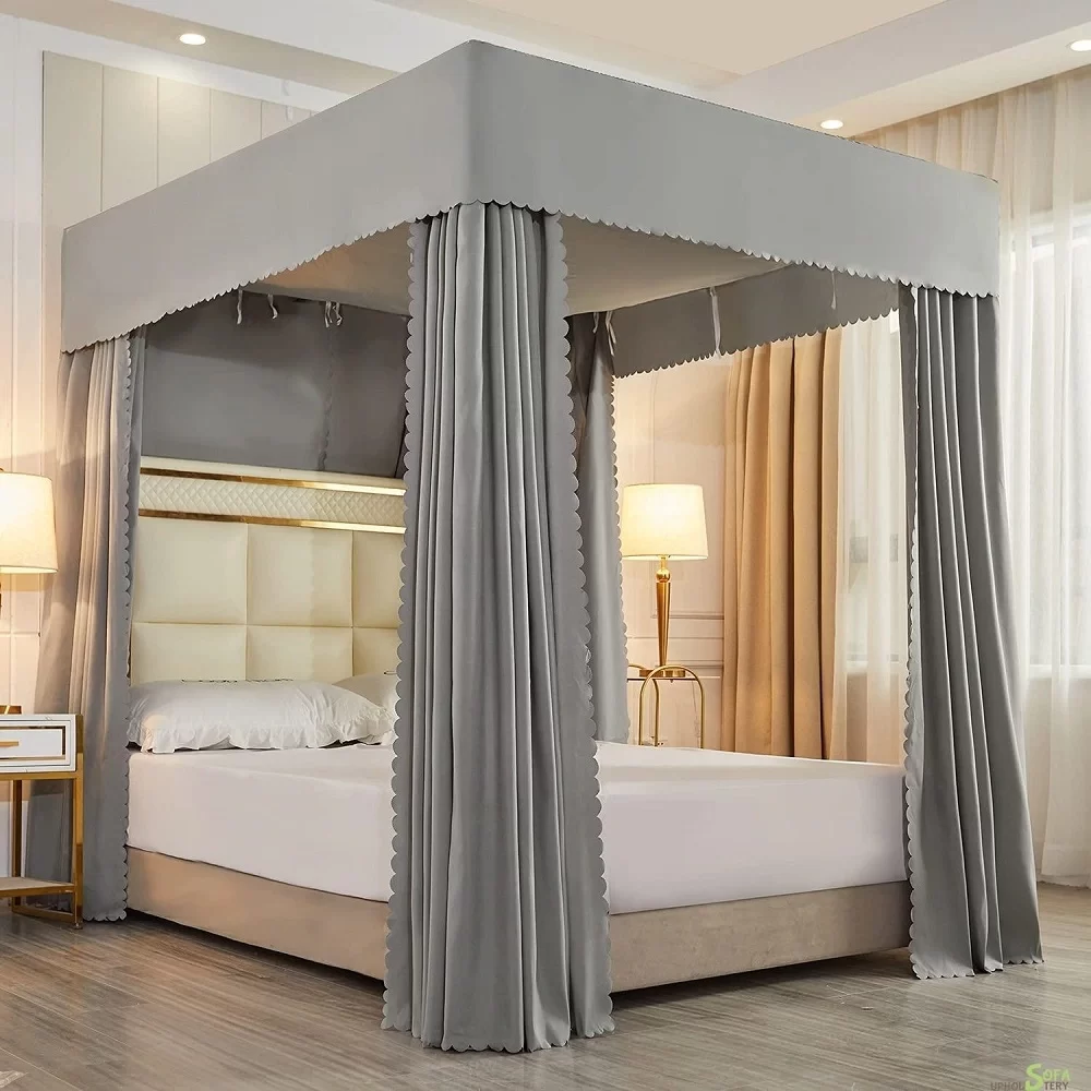 Bed With Curtains