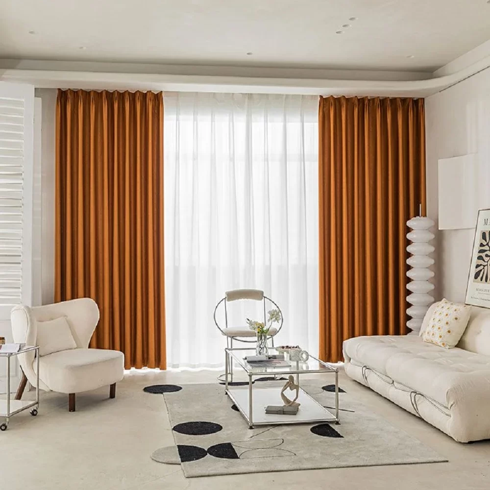 Blackout curtains for living room
