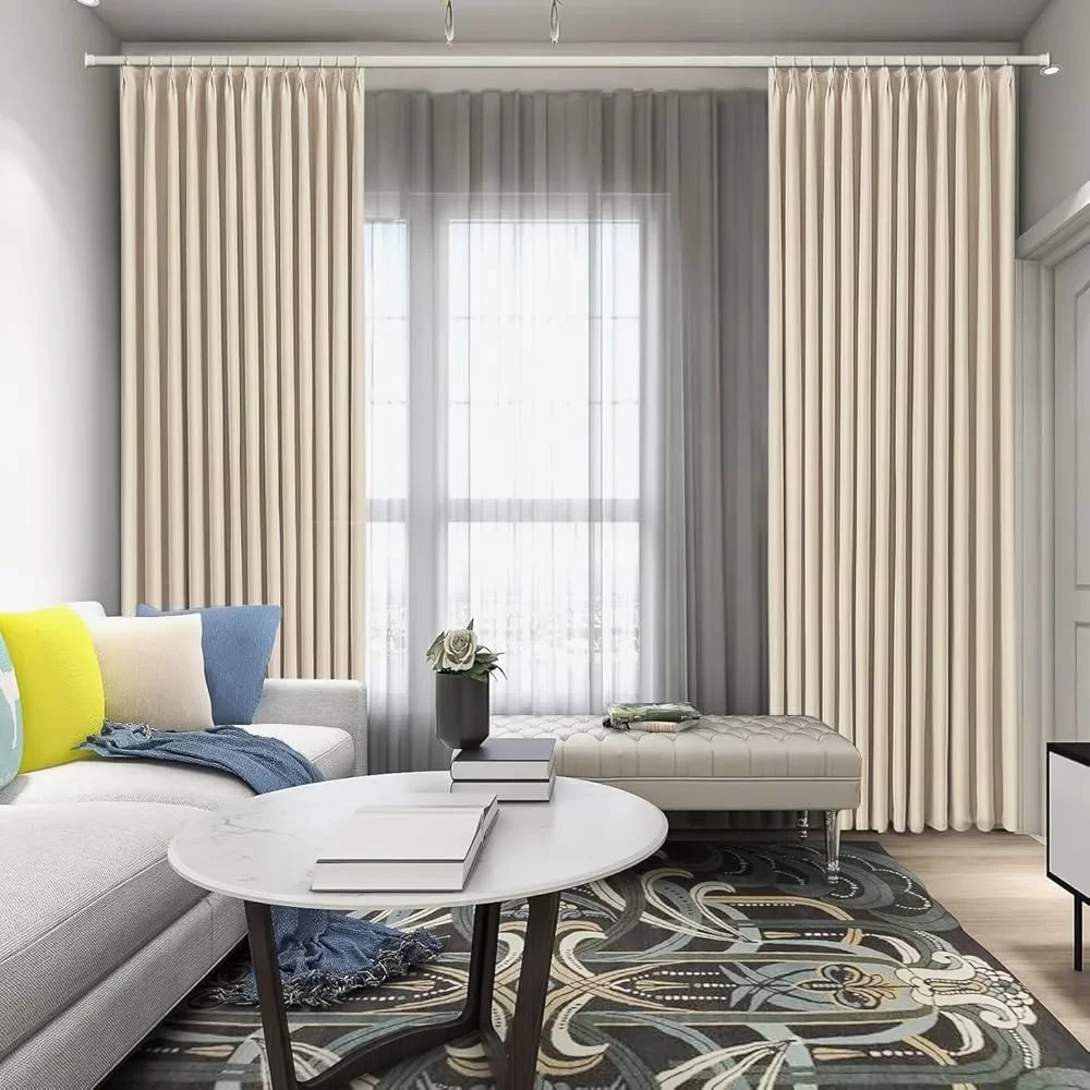 Blackout curtains for living room