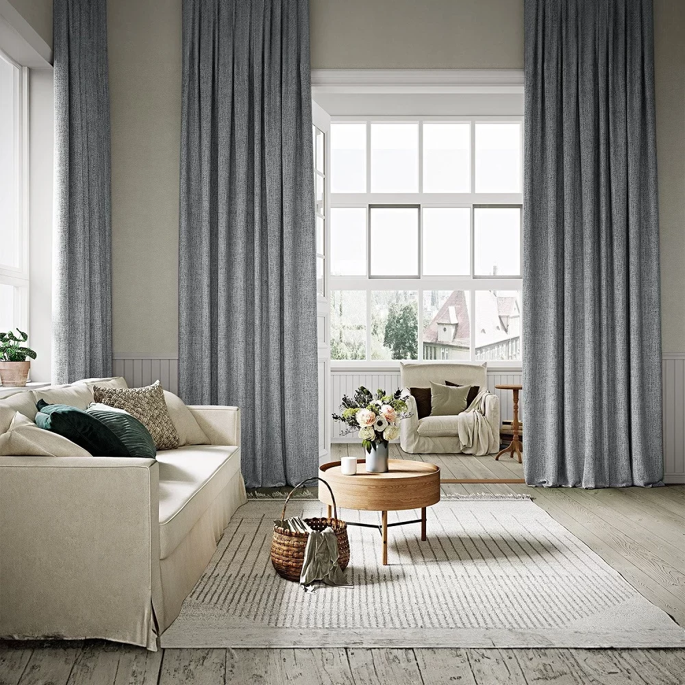 Blackout curtains for living room