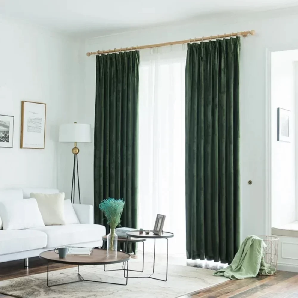 Blackout curtains for living room