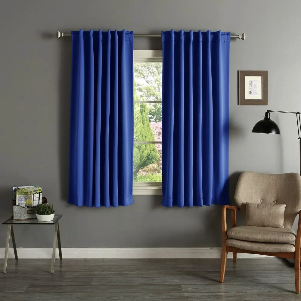 Blue Blackout Curtains