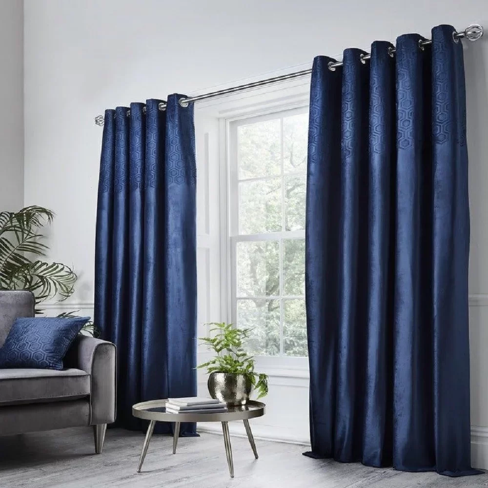 Blue Blackout Curtains