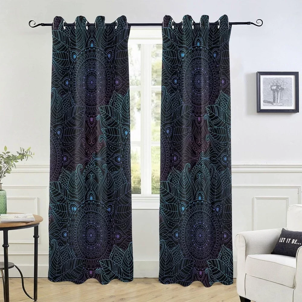 Boho Blackout Curtains