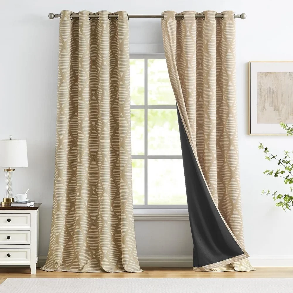 Boho Blackout Curtains