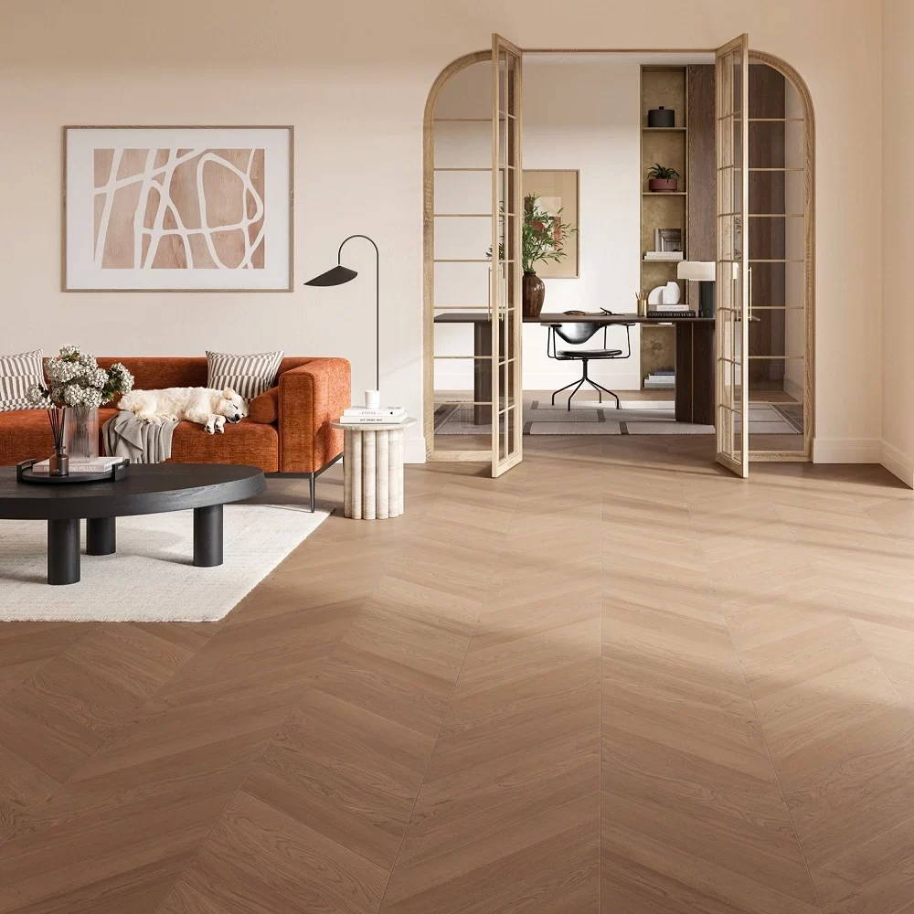 Chevron Flooring