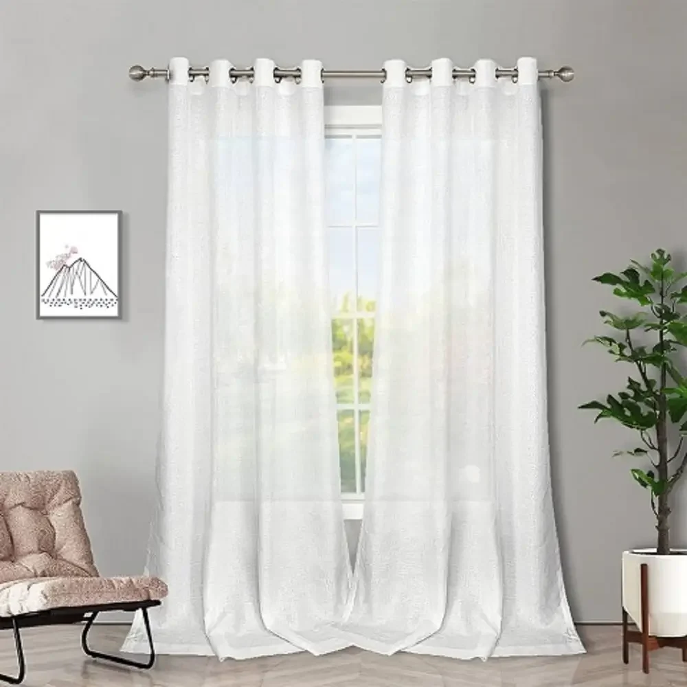 Chiffon curtains 6