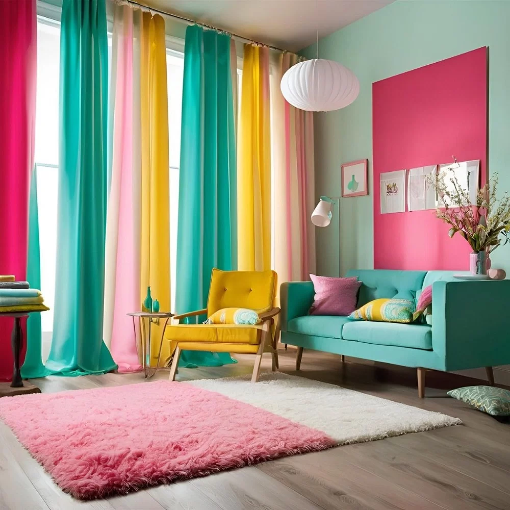 Colorful Curtains