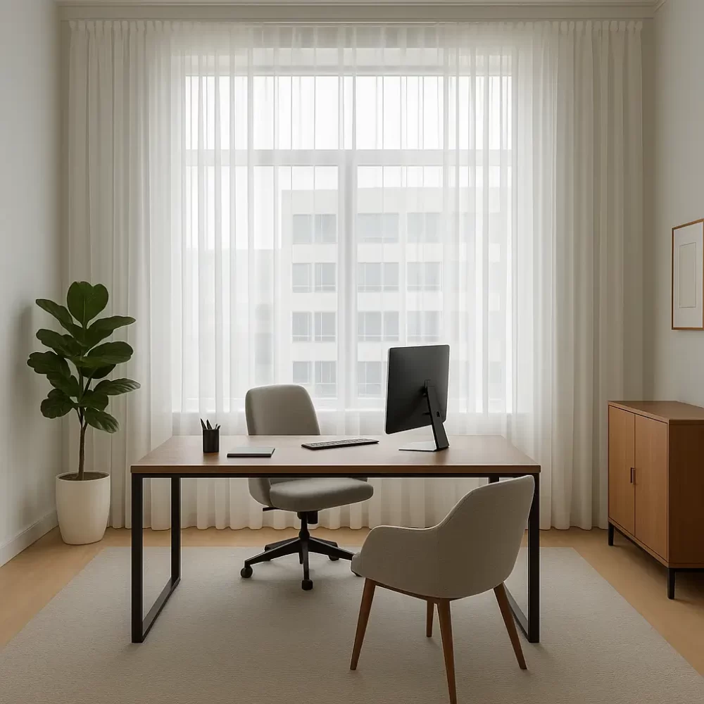 Commercial Chiffon Curtains