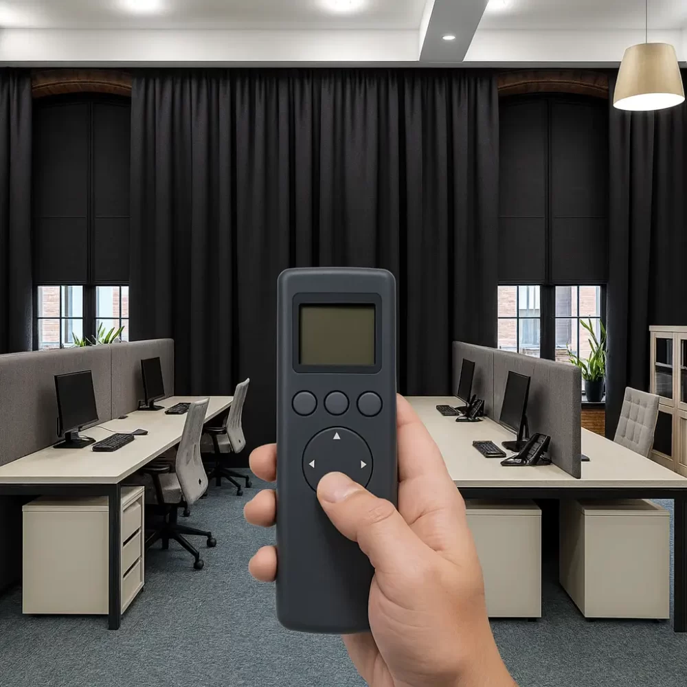 Commercial Motorized Curtains