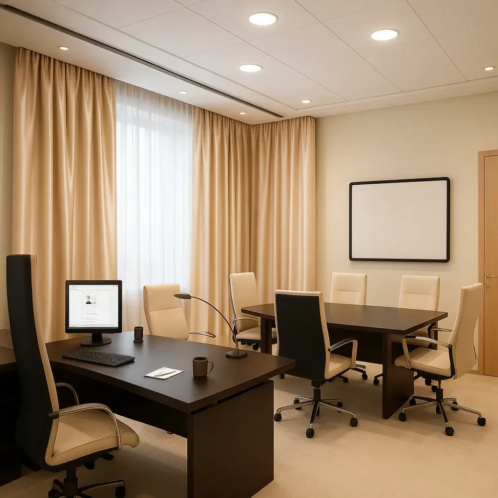 Commercial Silk Curtains