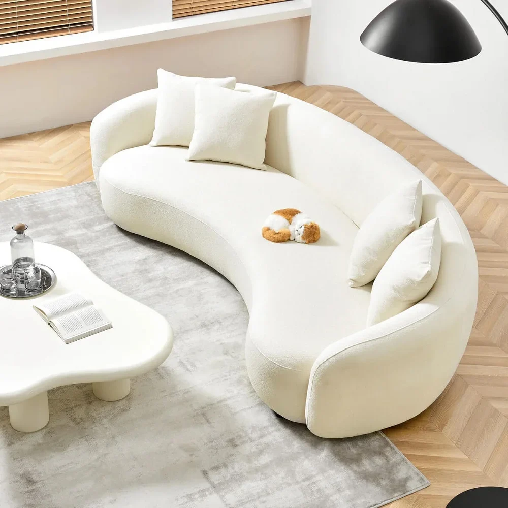 Custom Curved Couch