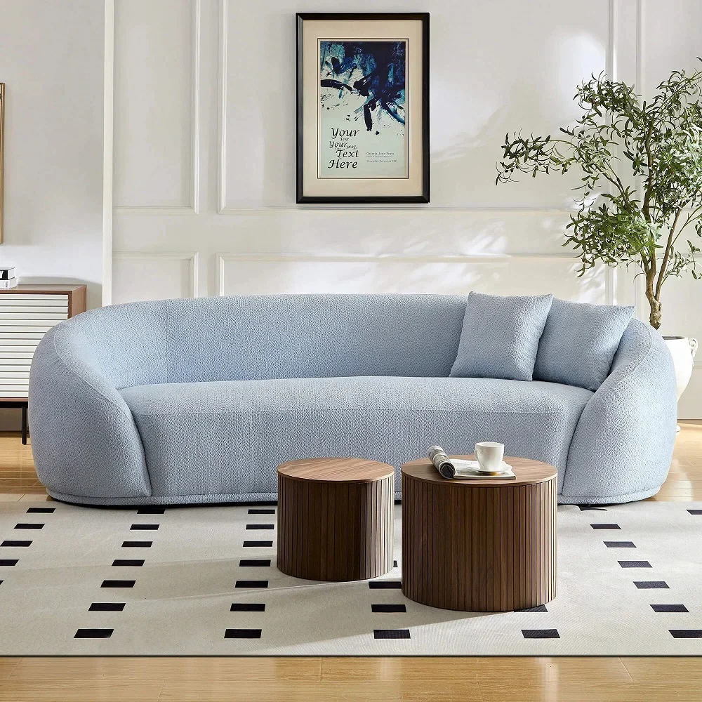 Custom Curved Couch