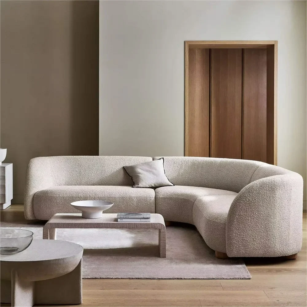 Custom Curved Couch