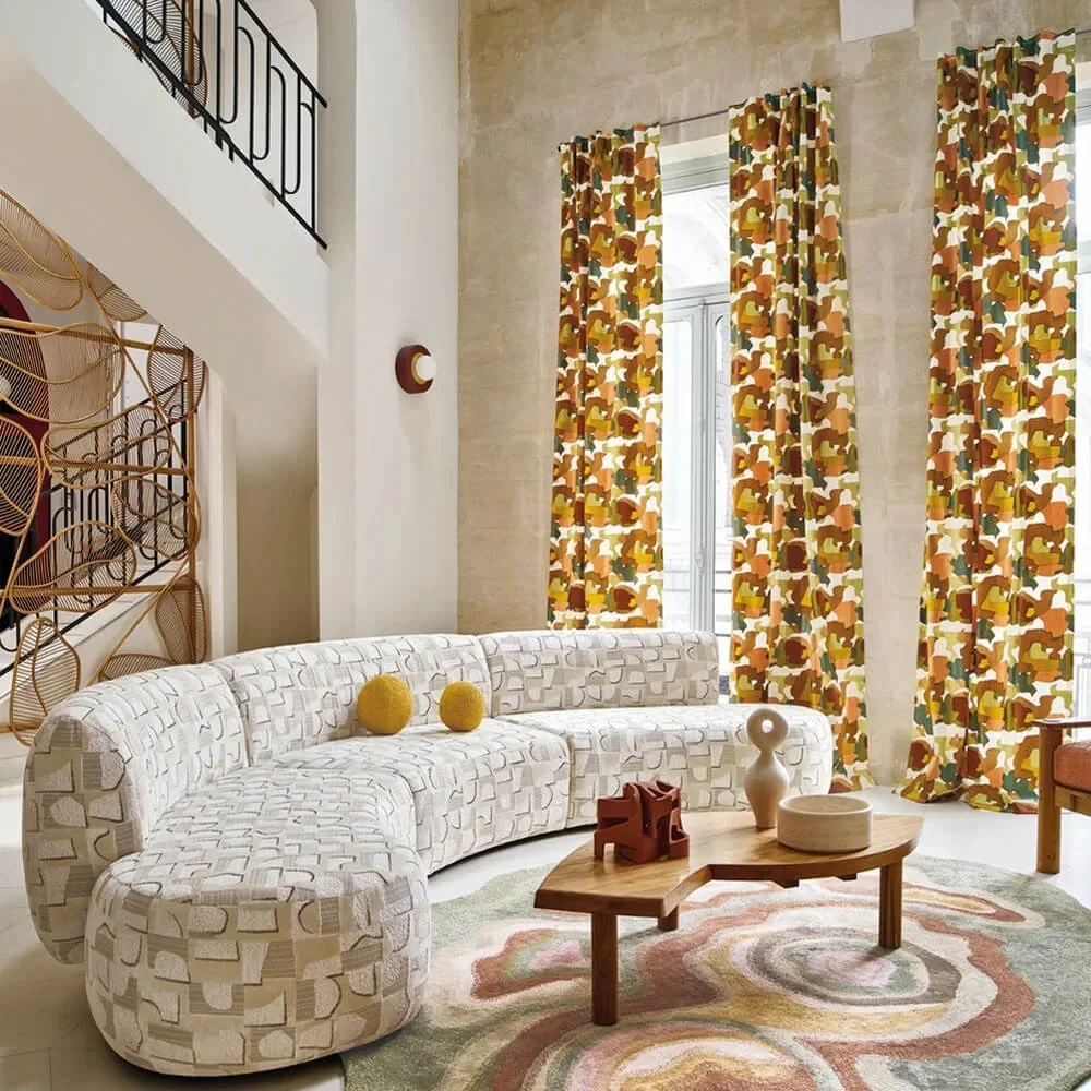 Custom Curved Couch