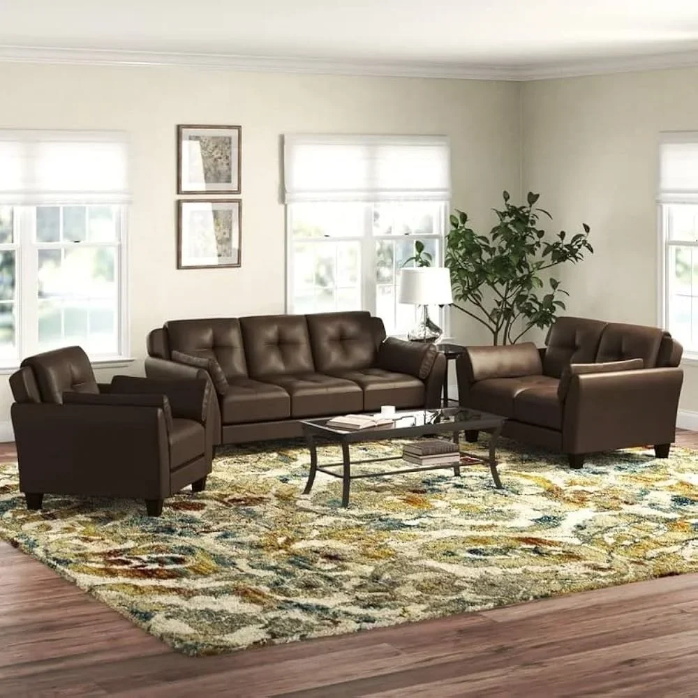 Custom Leather Couch