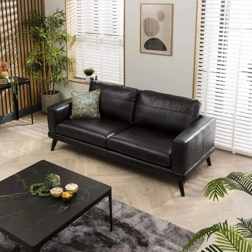 Custom Leather Couch S6 Custom Leather Couch S6