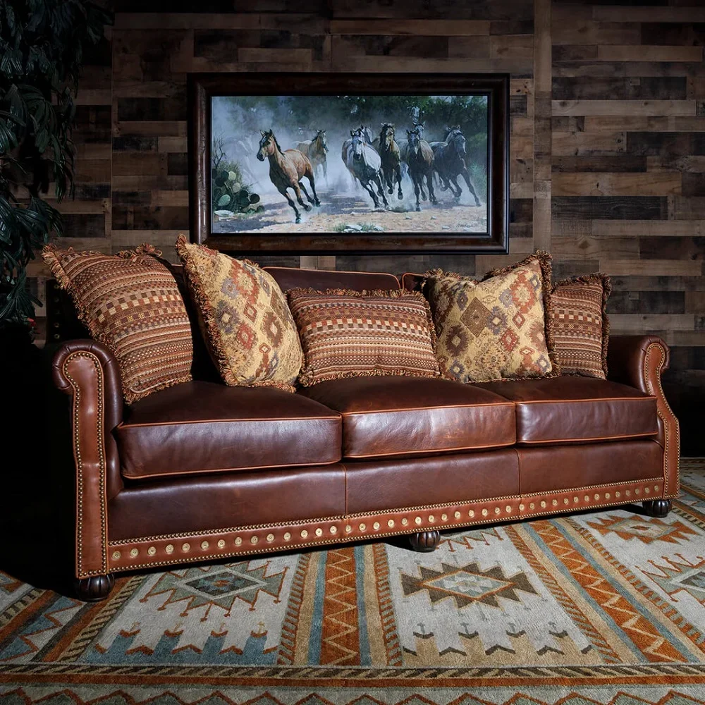 Custom Leather Couch S7 Custom Leather Couch S7