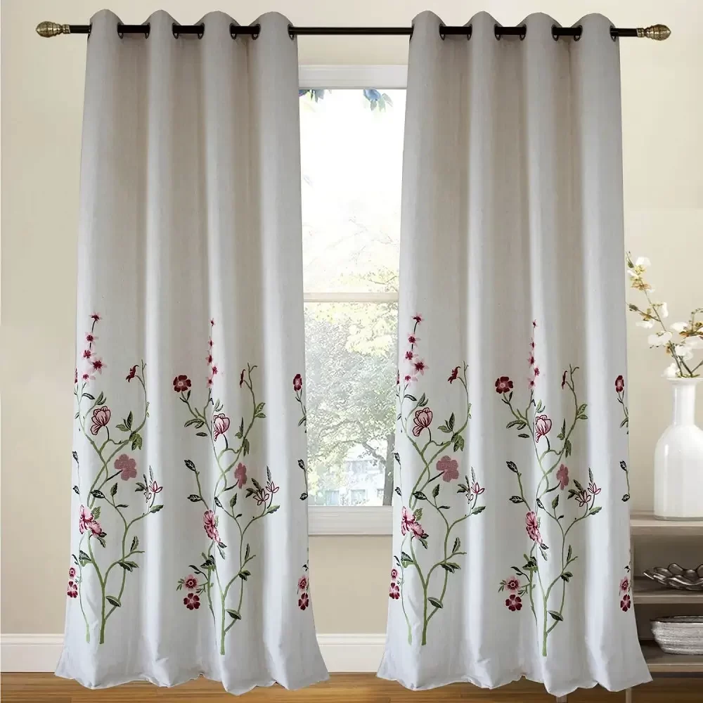 Embroidered Curtains