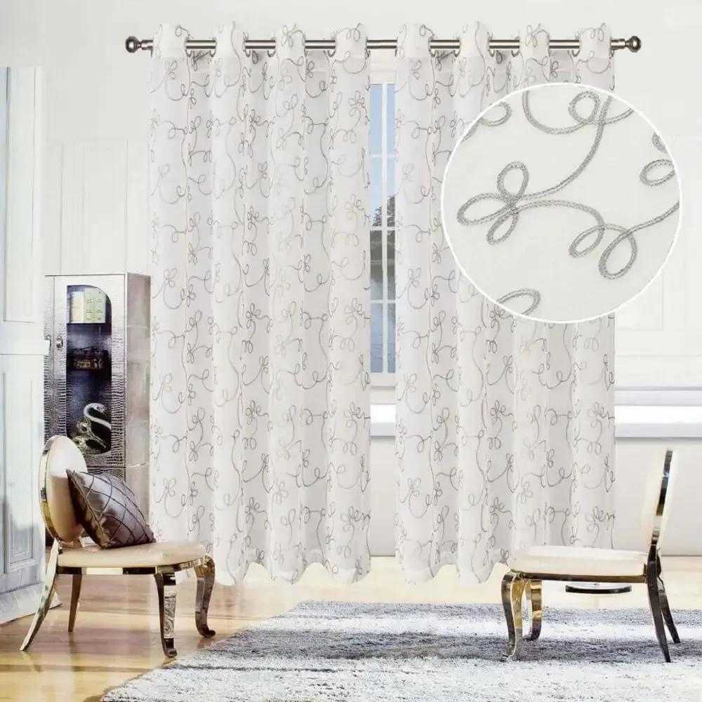 Embroidered Curtains