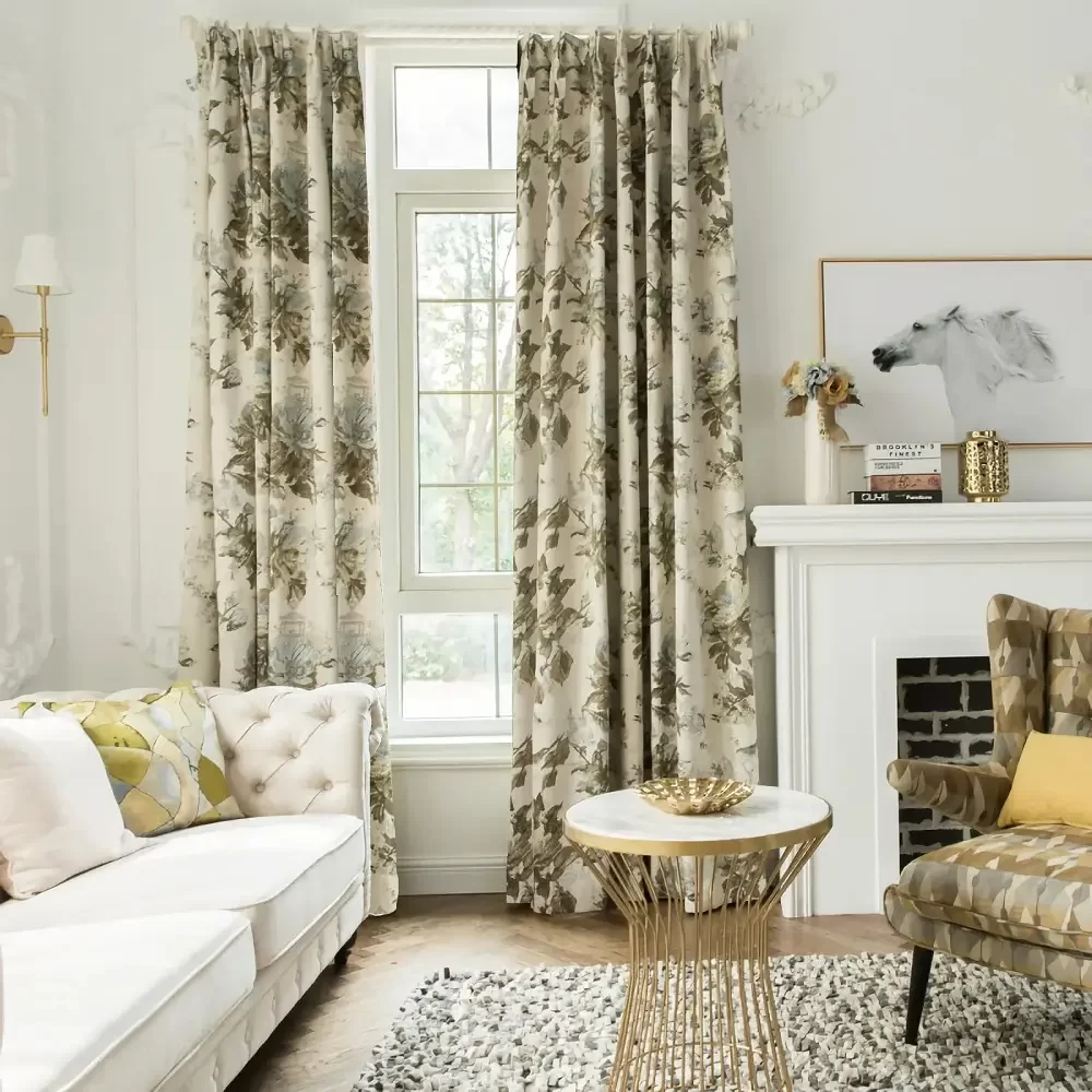 Floral Curtains
