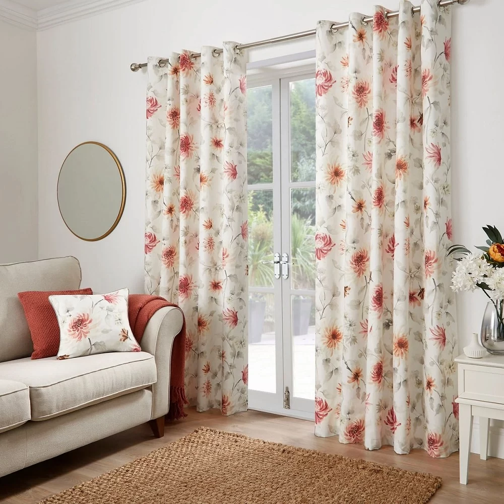 Floral Curtains