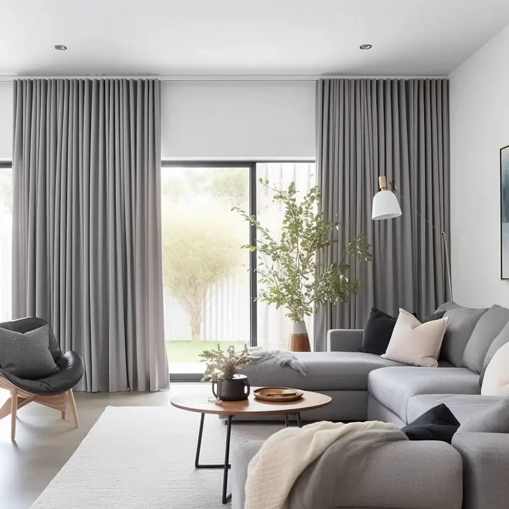 Grey Curtains