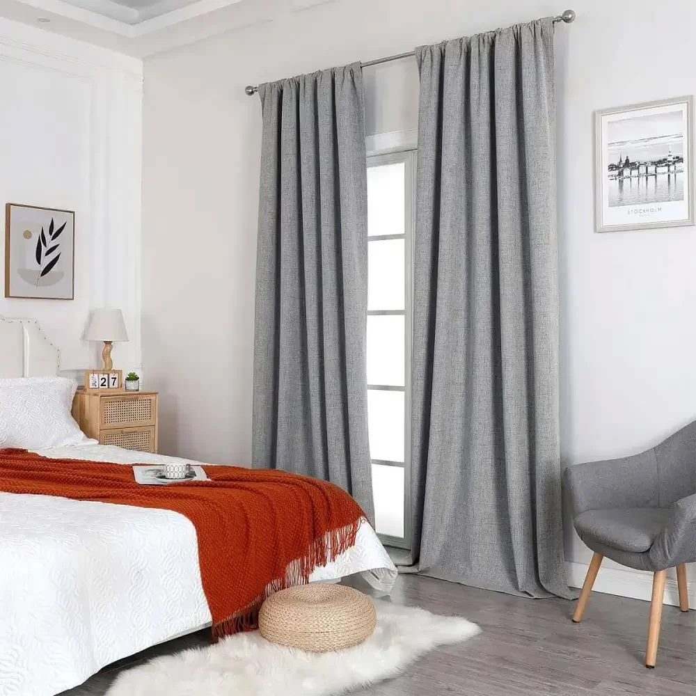 Grey Curtains
