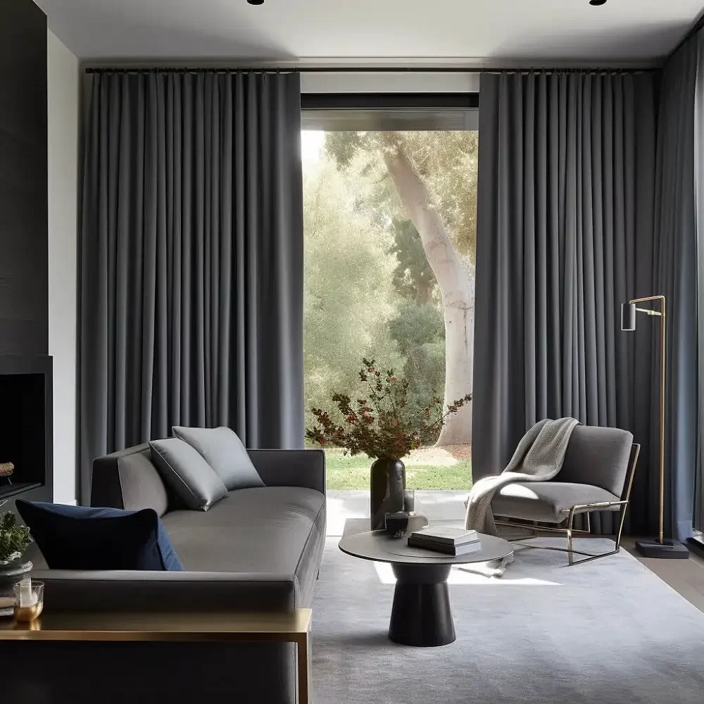 Grey Curtains
