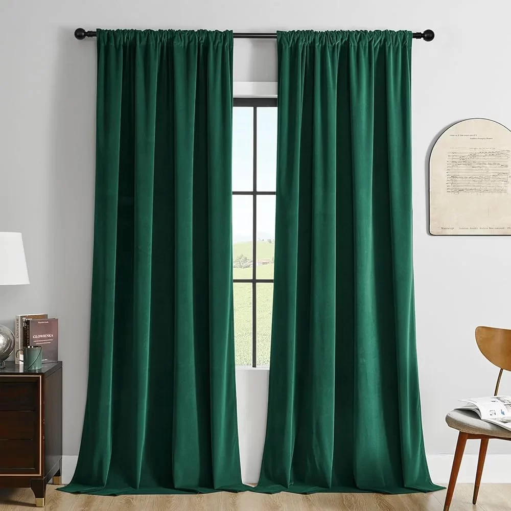 Green Blackout Curtains