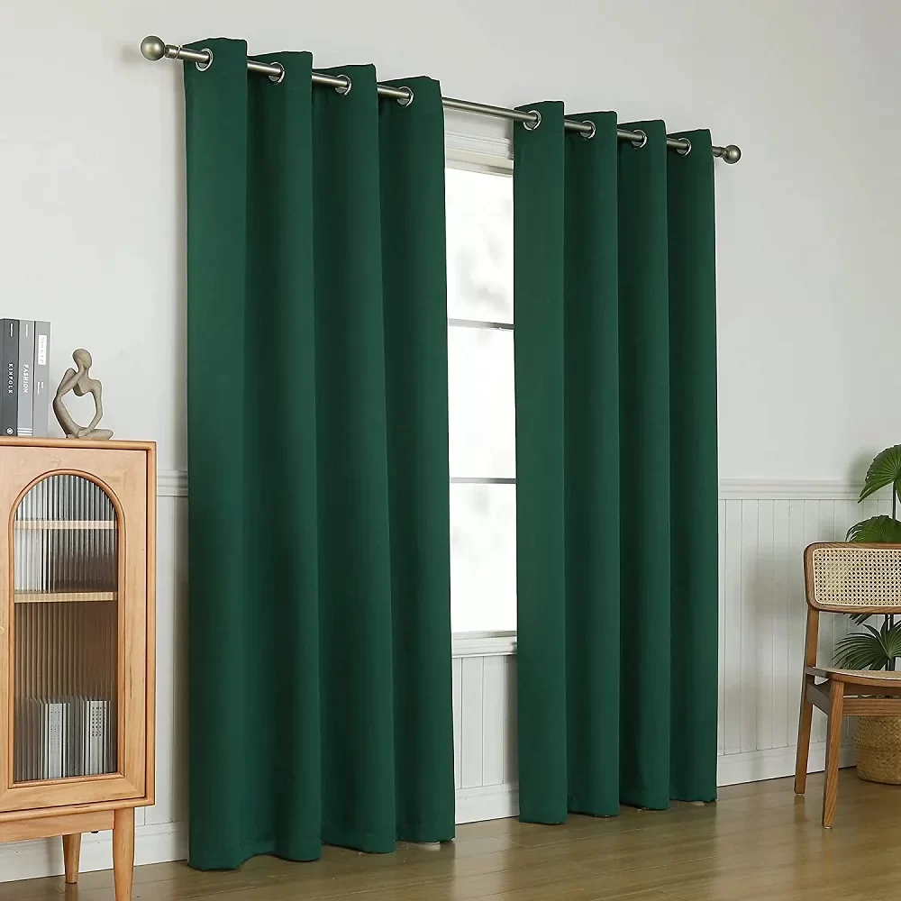 Green Blackout Curtains