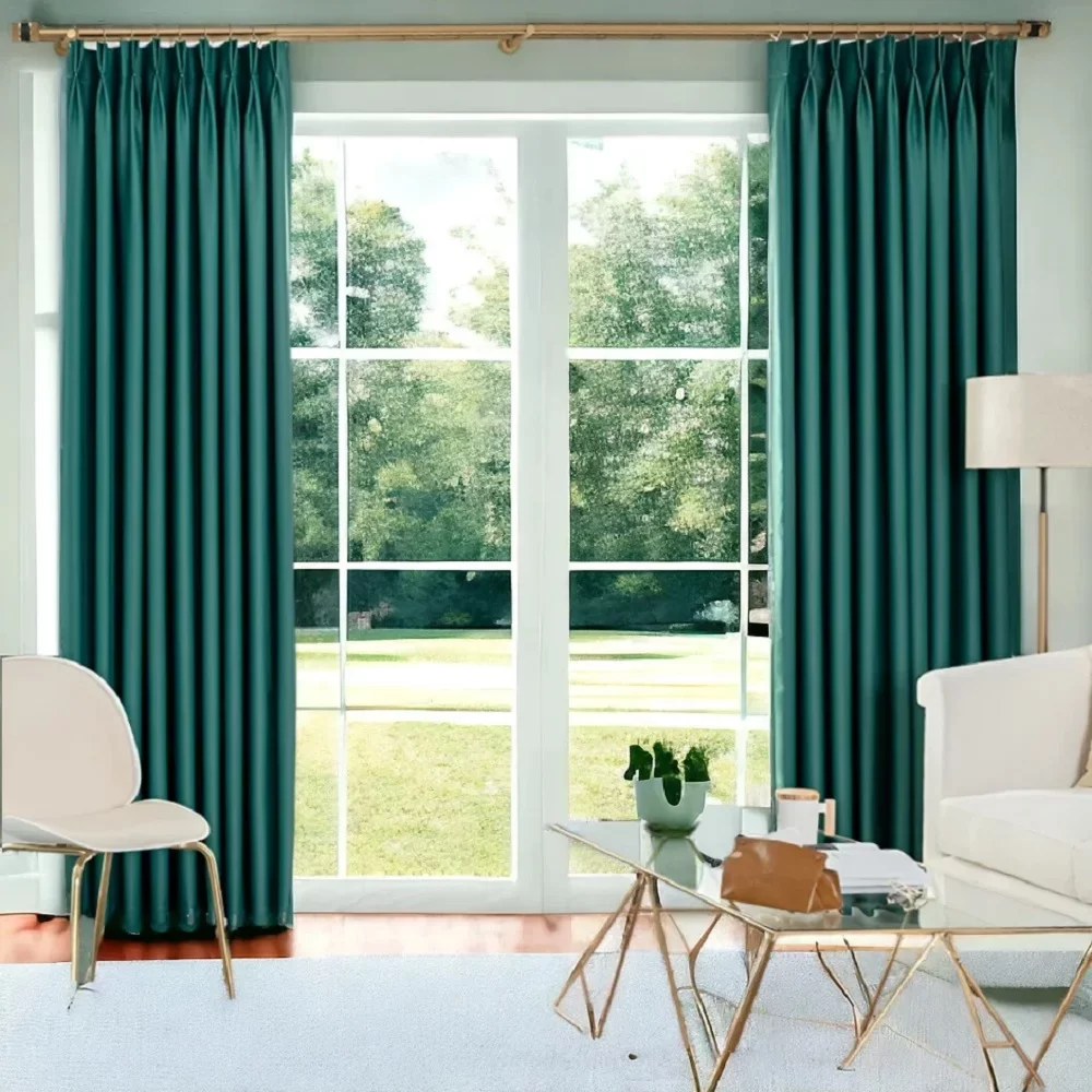Green Blackout Curtains