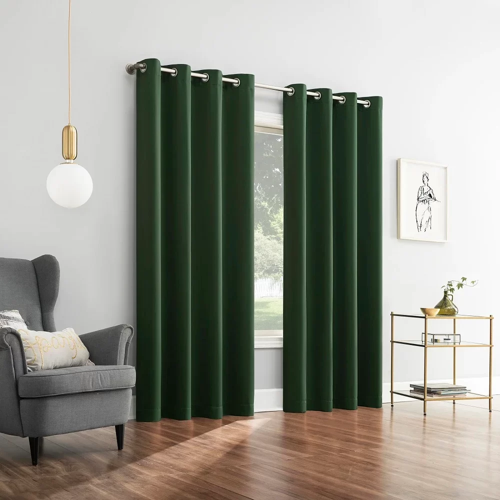 Green Blackout Curtains