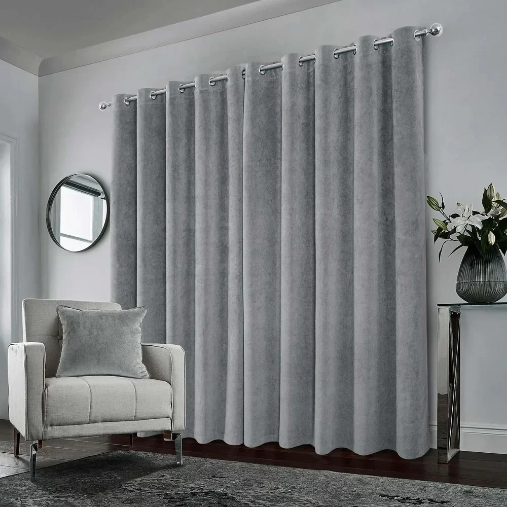 Grey Blackout Curtains