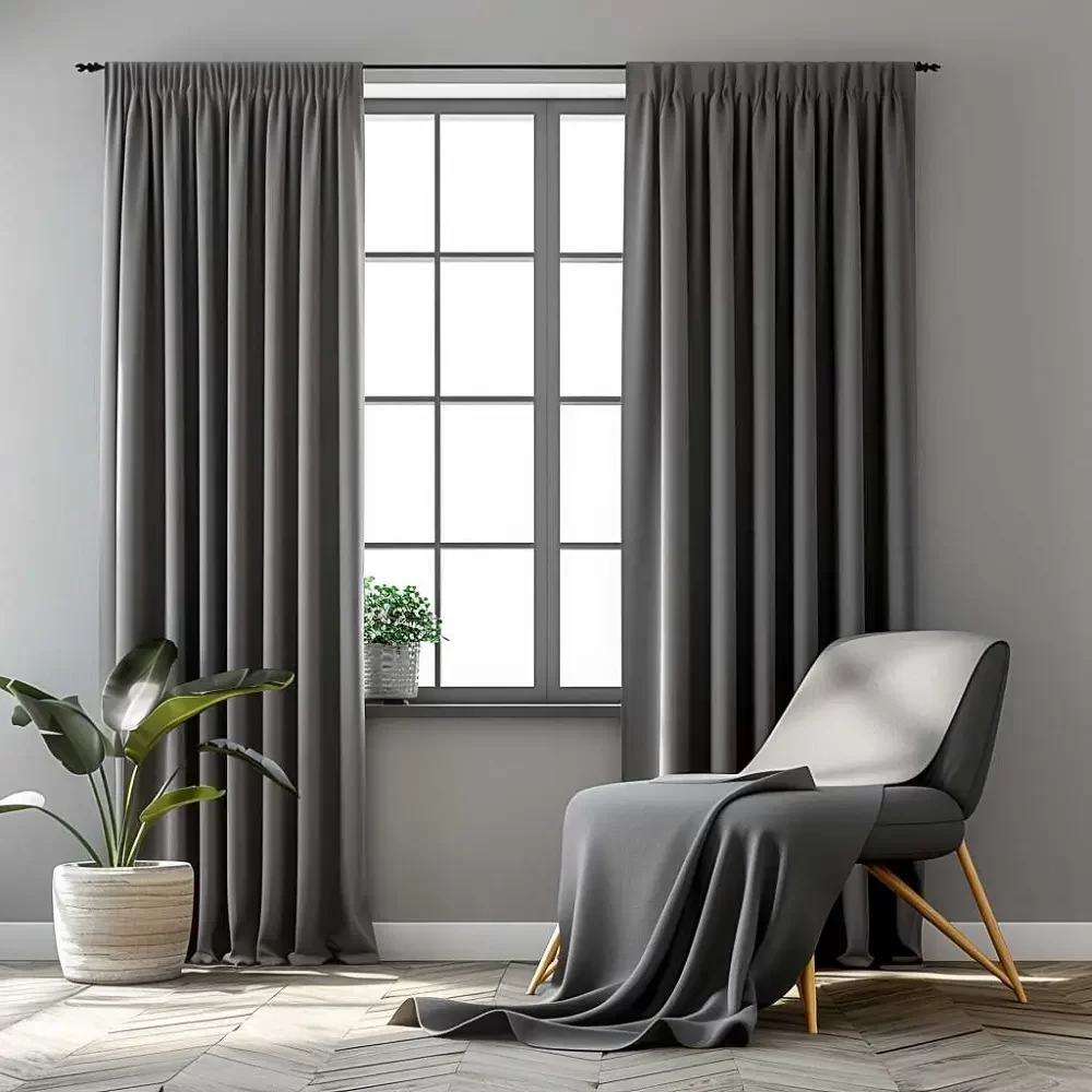 Grey Curtains