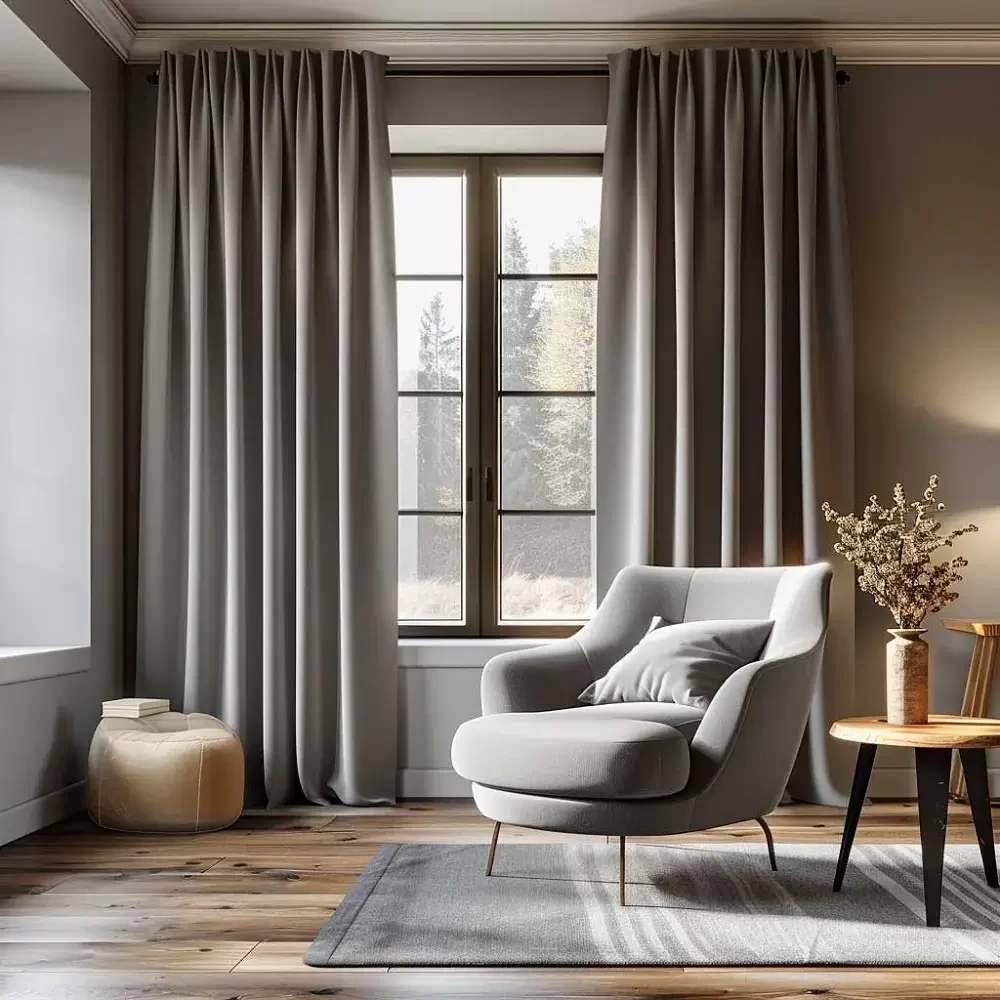 Grey Curtains