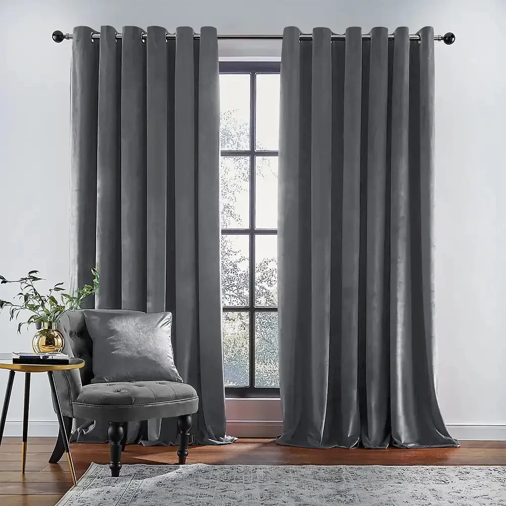 Grey Curtains